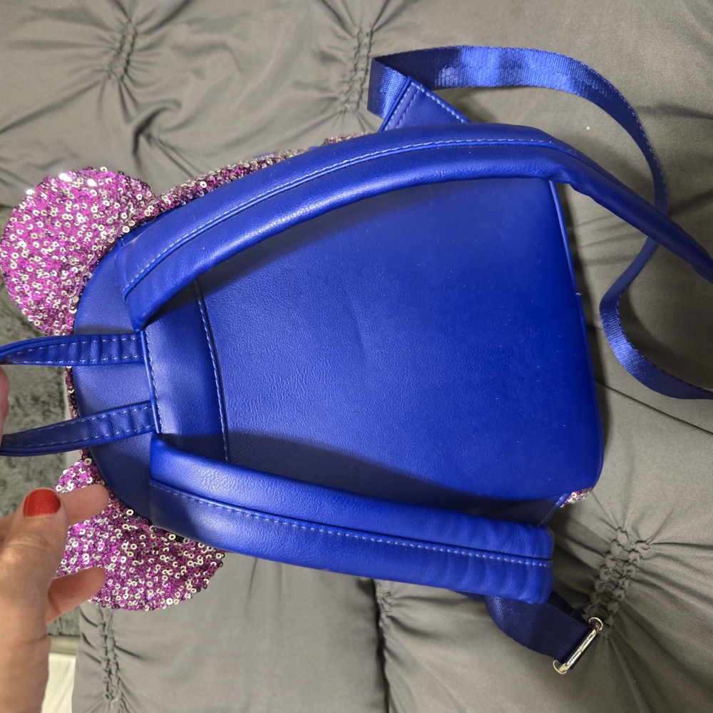 Disney Purple Sequin Mini Backpack - image 3